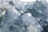 Sparkling Celestine (Celestite) Geode - Madagascar #358946-1